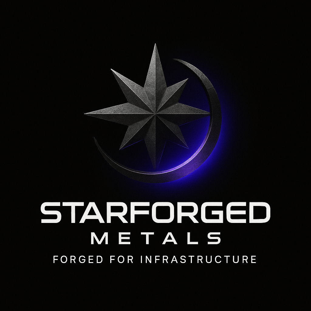 Starforged Metals logo